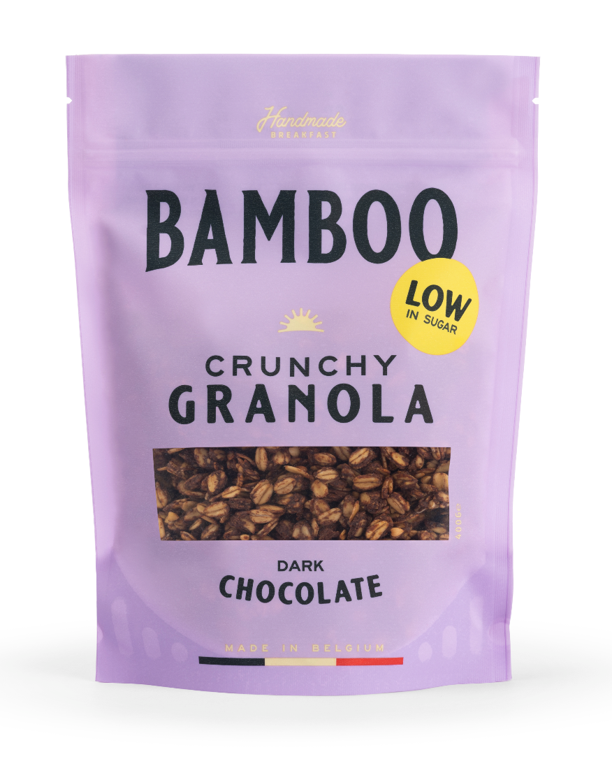 Crunchy Granola Dark Chocolate - Low in Sugar