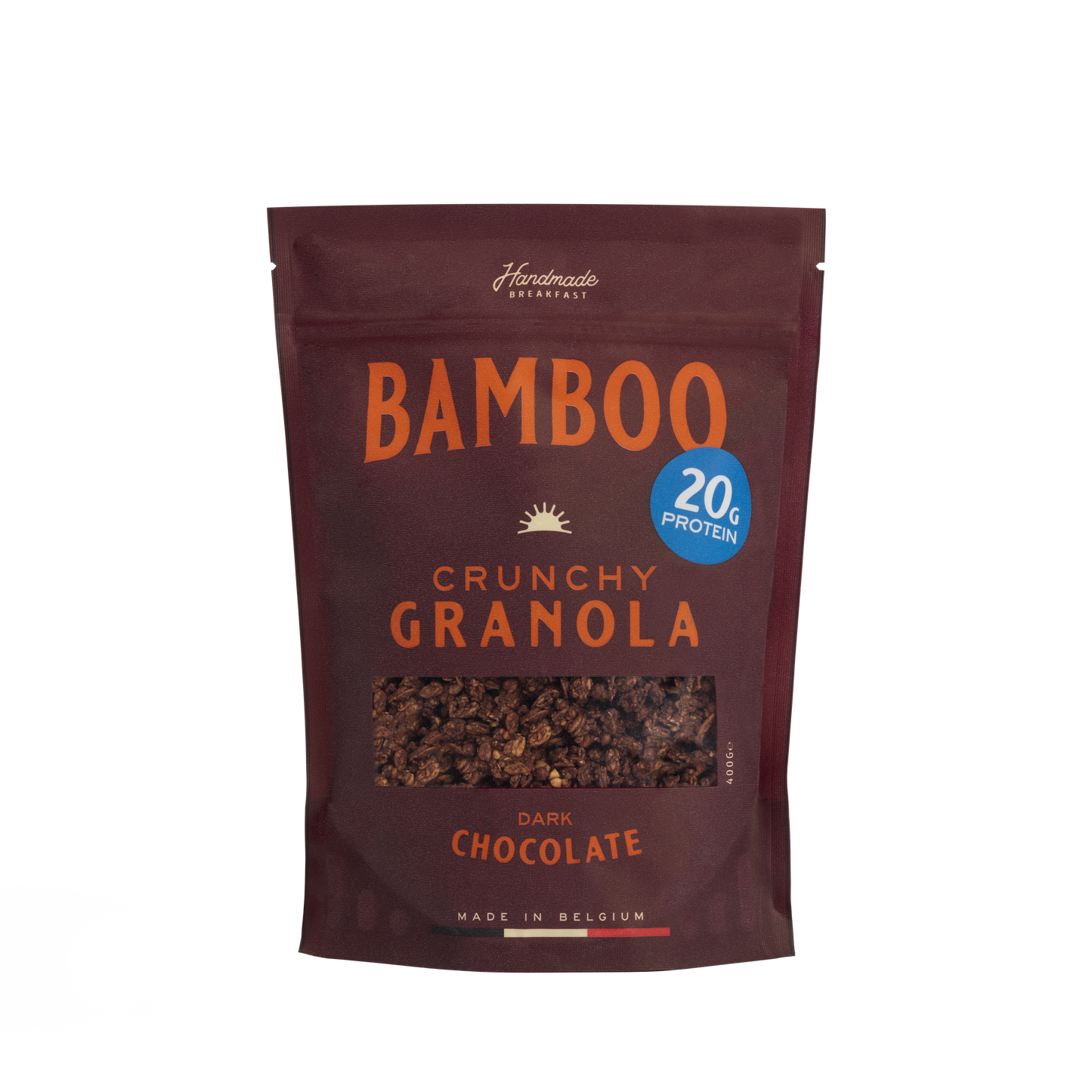 Crunchy Granola Dark Chocolate - High in Protein
