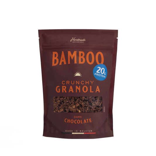 Crunchy Granola Dark Chocolate - High in Protein